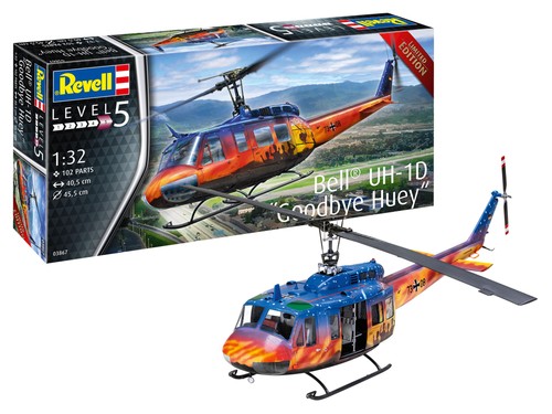 Revell 03867 bell uh - 1/32,