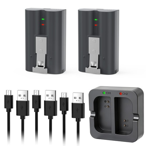 8000mah akku mit ladegerät - akku,