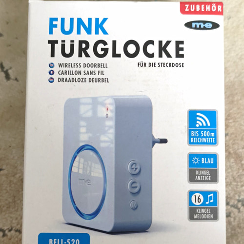 Bell 520 funk türglocke - m-e, funk-türglocke