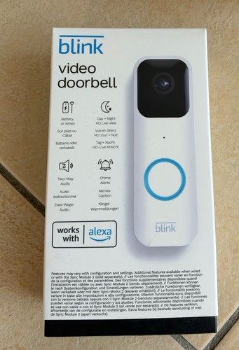 Blink video doorbell - video,